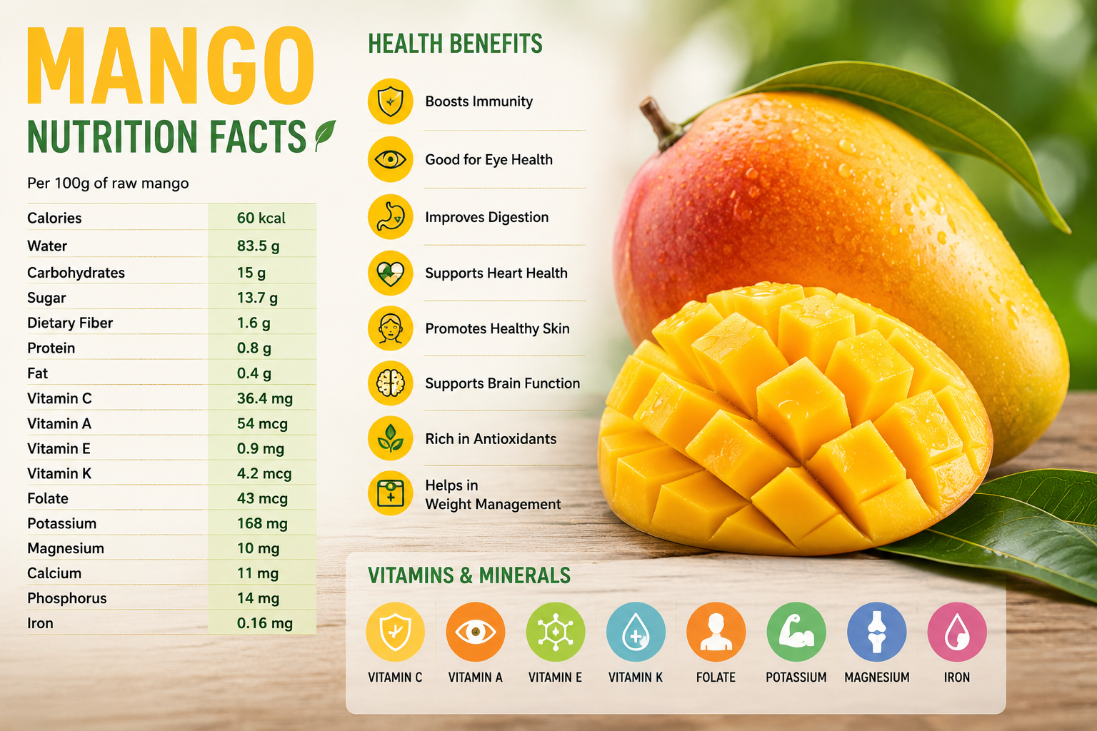 Mango Nutrition Facts